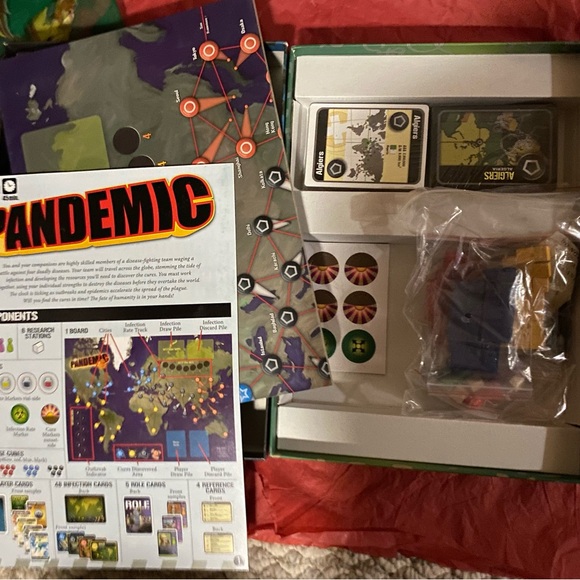 Pandemic Board Game by Z-Man Games new never used - Picture 13 of 16